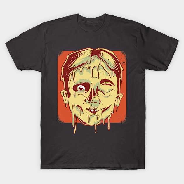 melting face T-Shirt by D.O.A